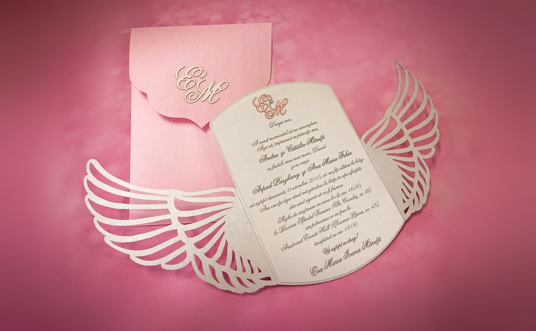 Invitatie botez Catalin Maruta