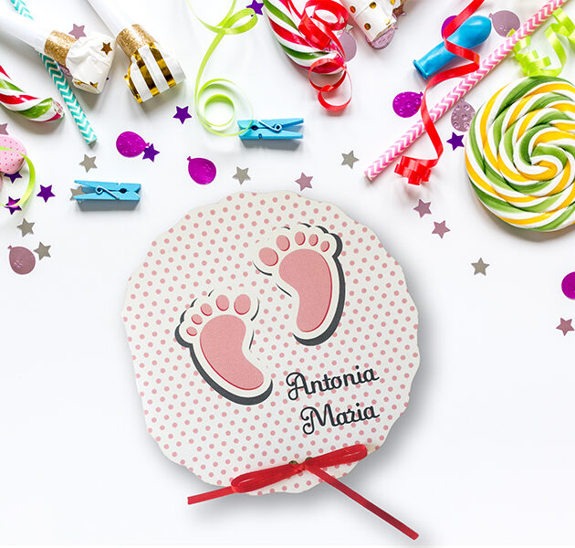 Invitatie botez buburuza pentru fete