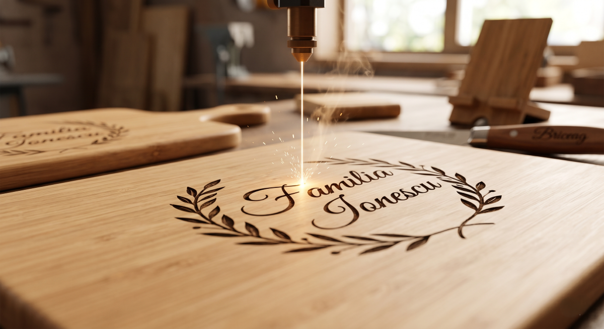 Cadouri lemn personalizate