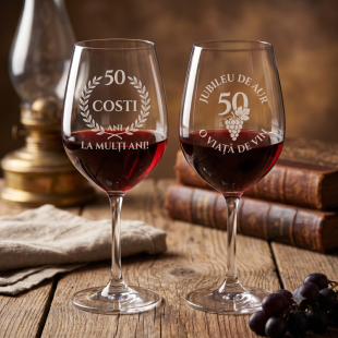 Pahare vin Rosu