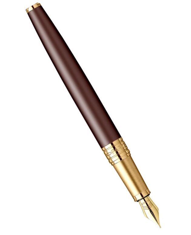Stilou Parker maro ciocolatiu personalizat