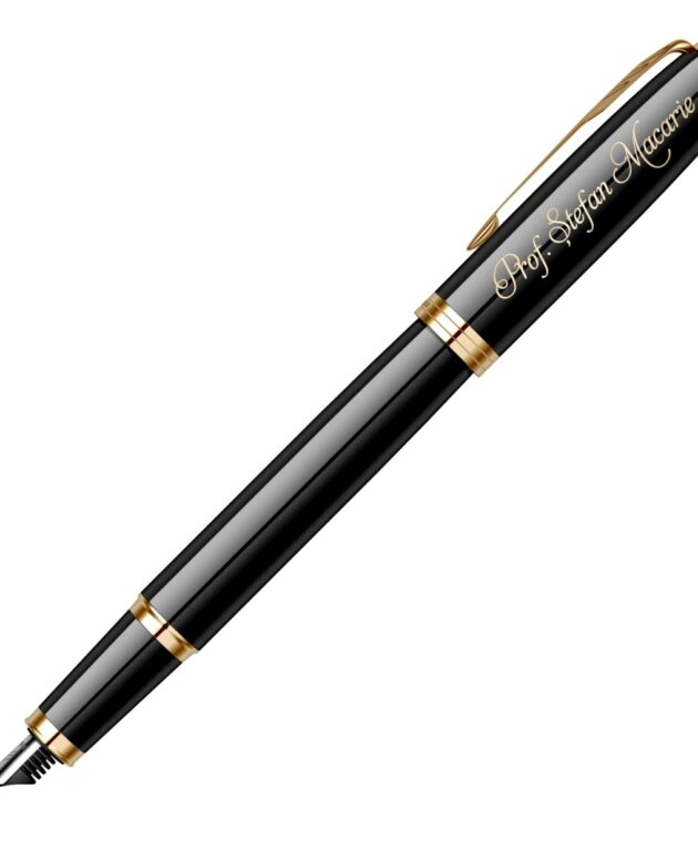 Stilou Parker negru personalizat