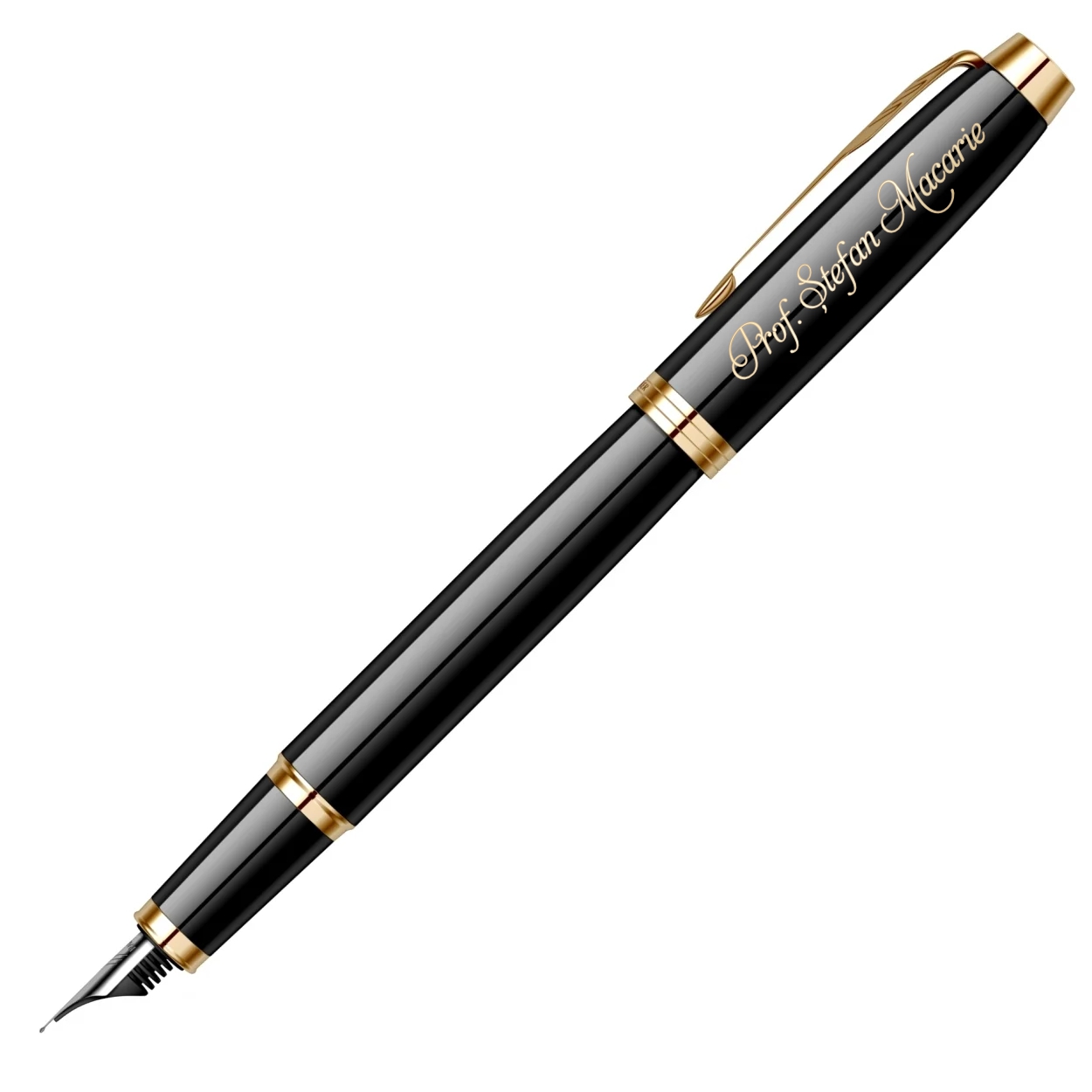 Stilou Parker negru personalizat